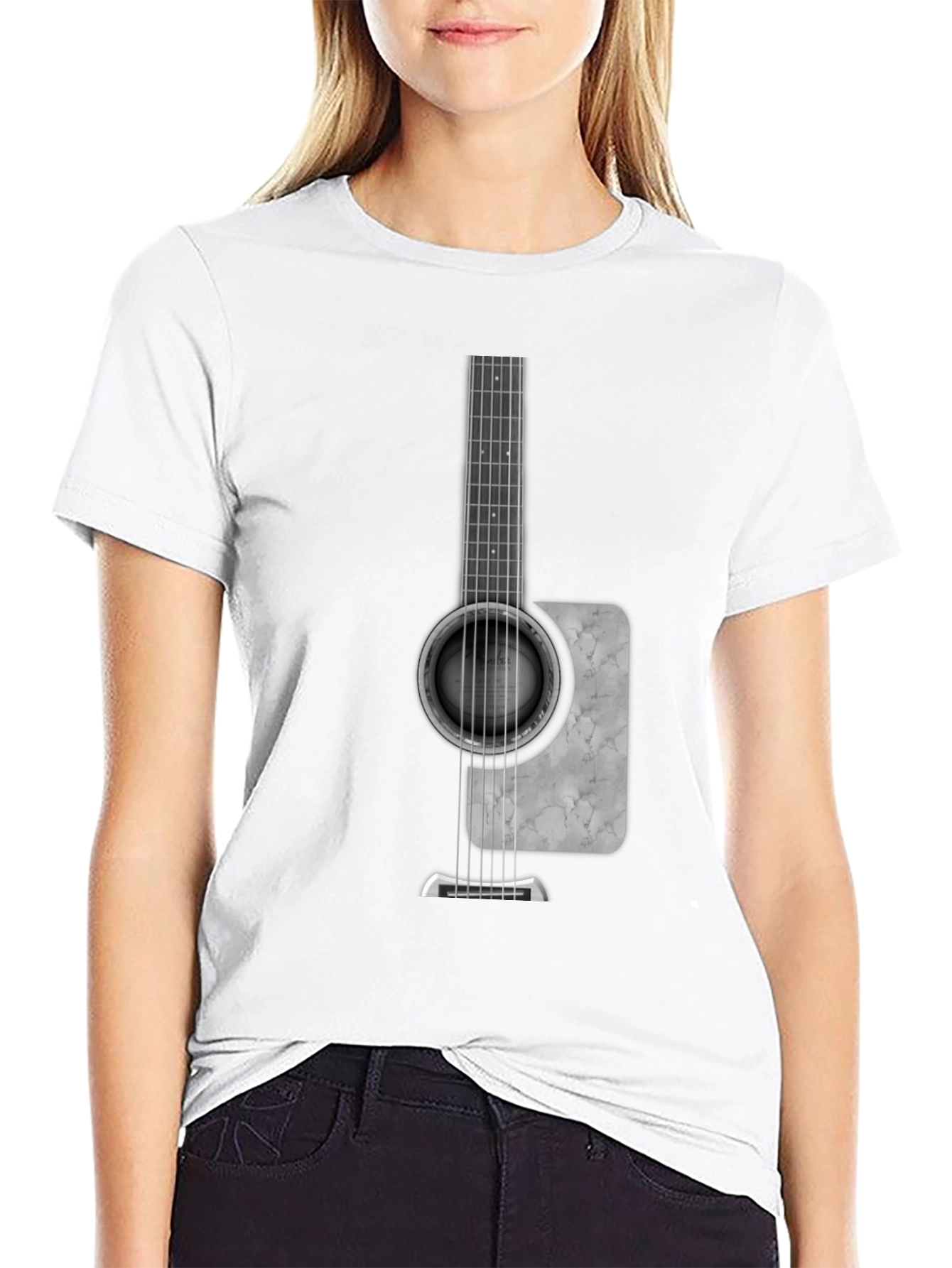 Guitar Graphic T-Shirt - Stylish Music Lover Tee