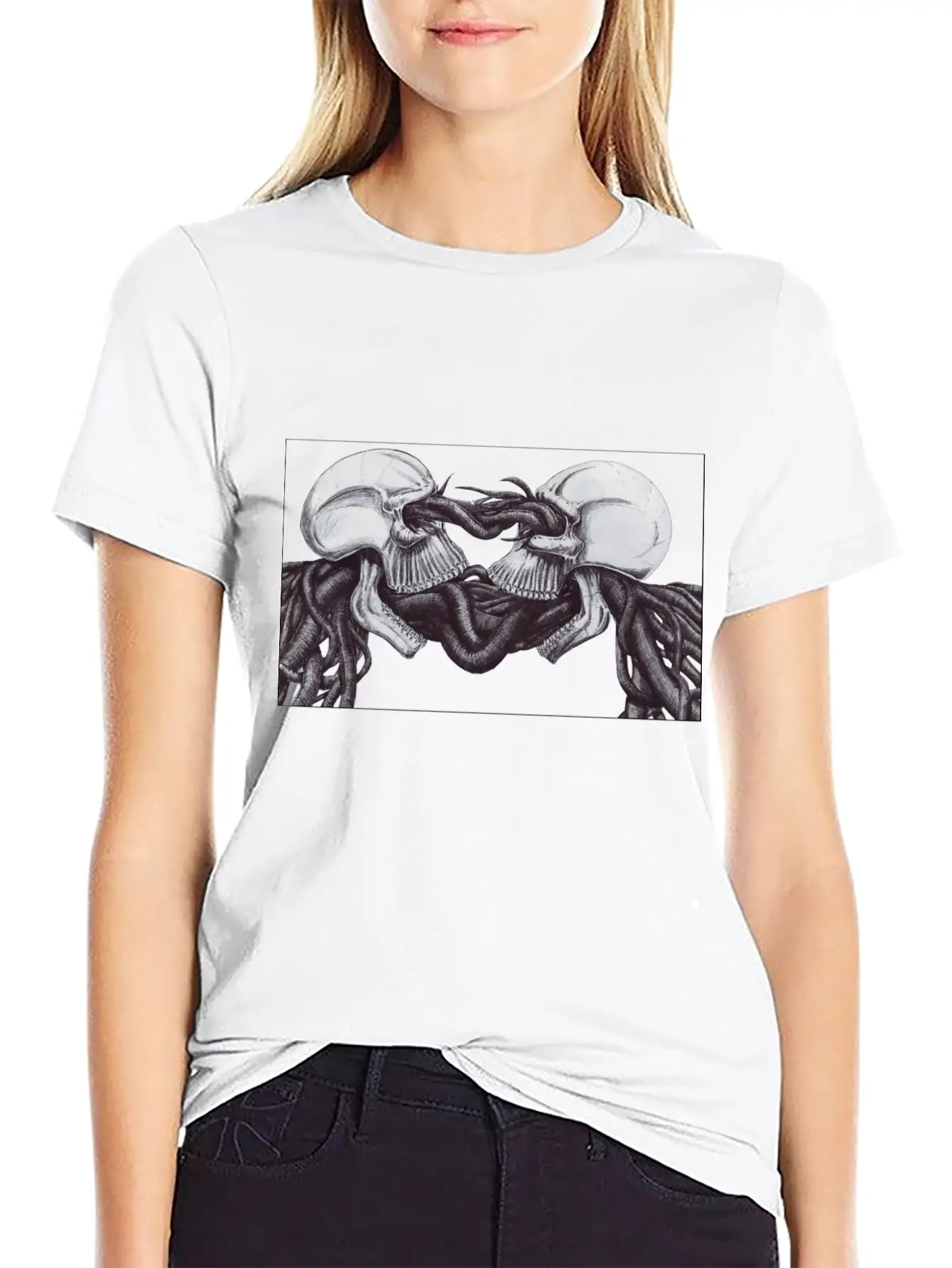 Symbiosis Of The Mind Sku Relaxed Everyday Tee – Lightweight And Durable Cotton