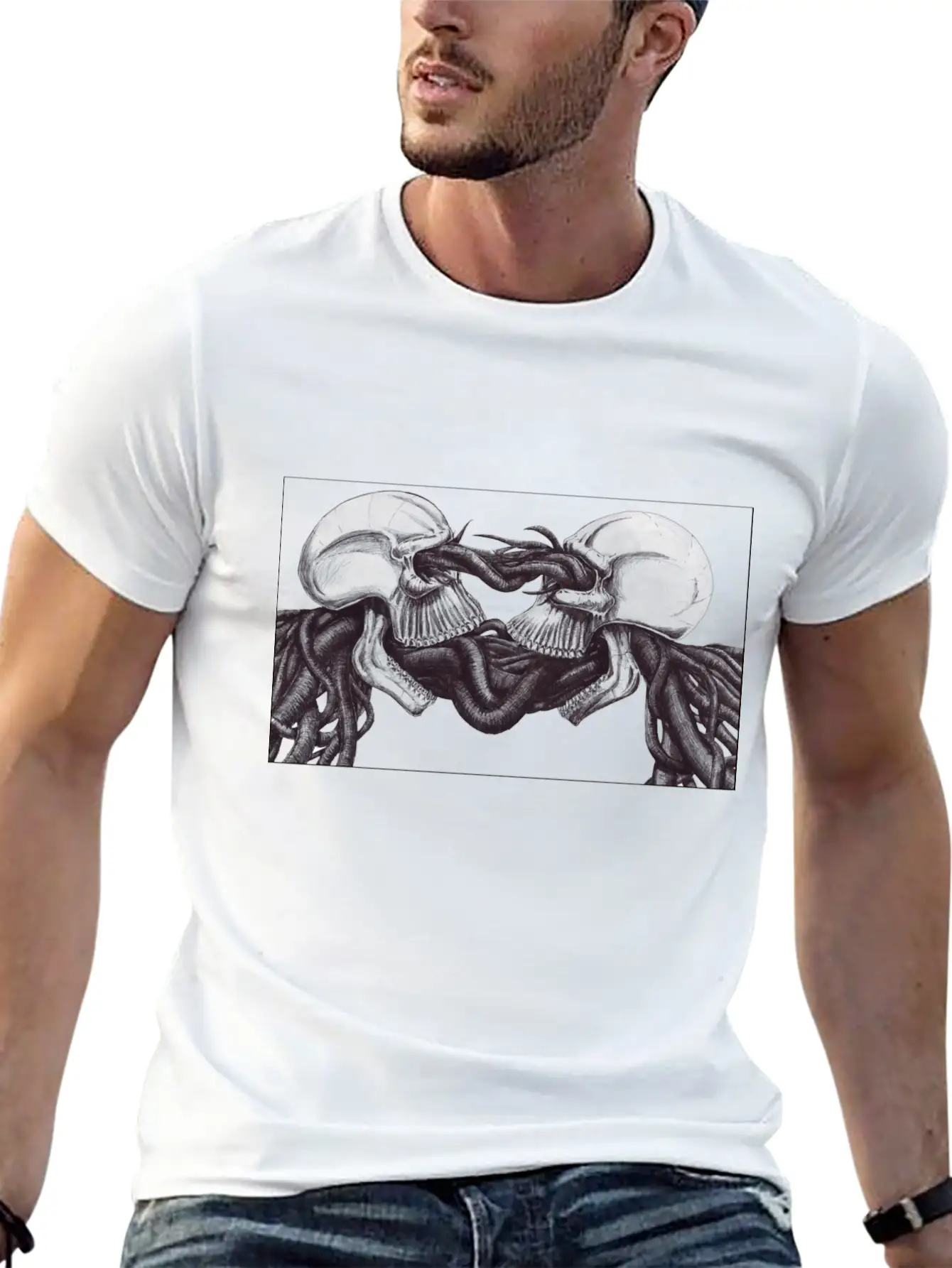 Symbiosis Of The Mind Sku Relaxed Everyday Tee – Lightweight And Durable Cotton