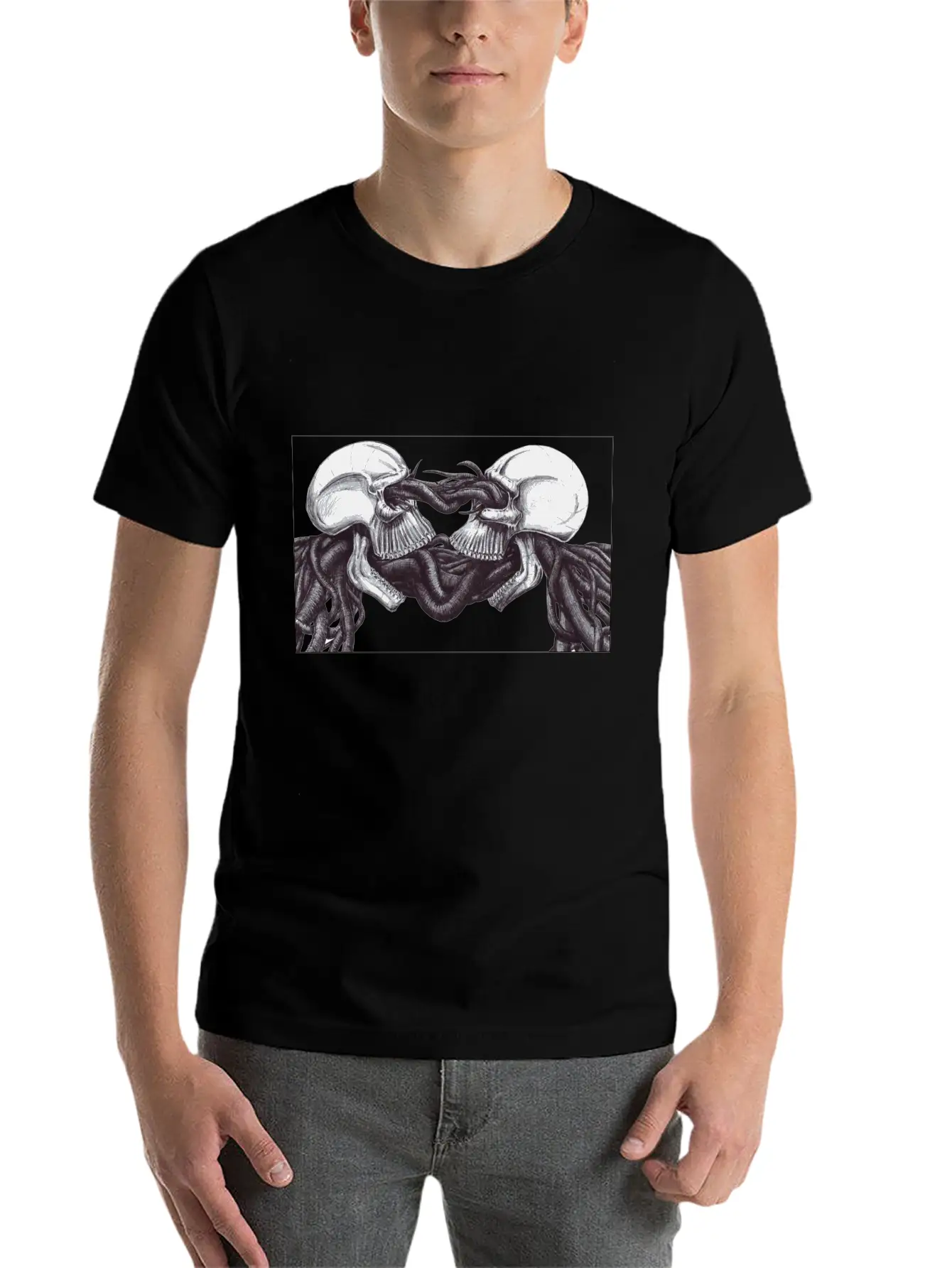 Symbiosis Of The Mind Sku Relaxed Everyday Tee – Lightweight And Durable Cotton