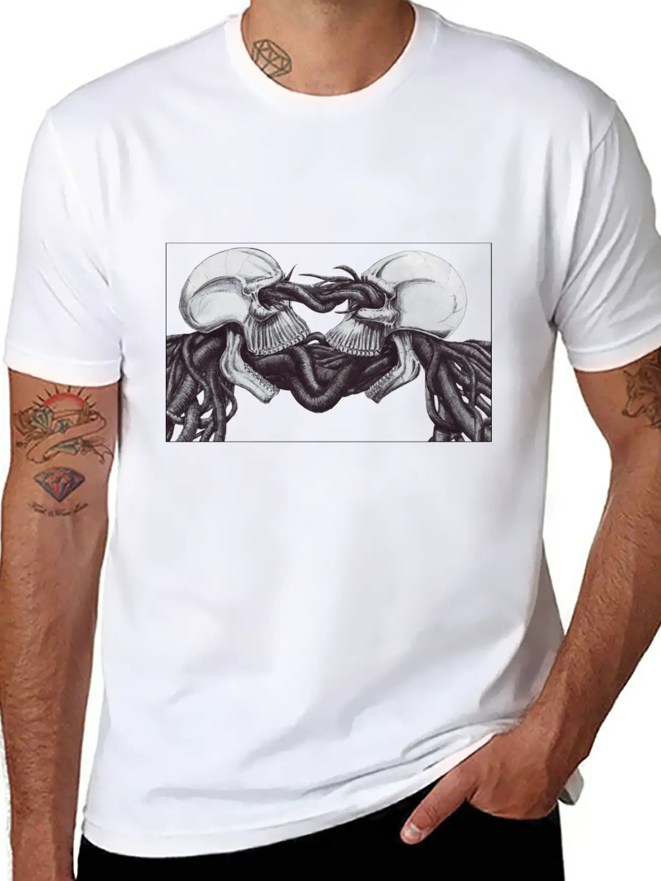 Symbiosis Of The Mind Sku Relaxed Everyday Tee – Lightweight And Durable Cotton