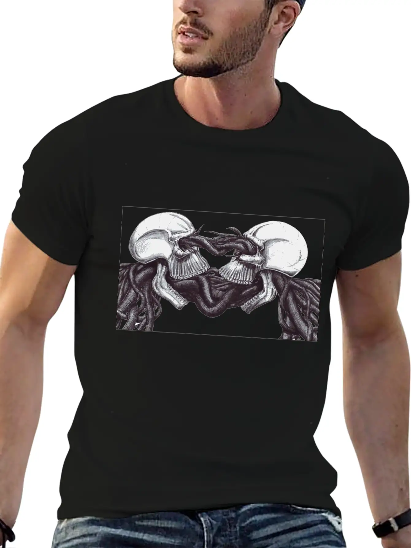 Symbiosis Of The Mind Sku Relaxed Everyday Tee – Lightweight And Durable Cotton