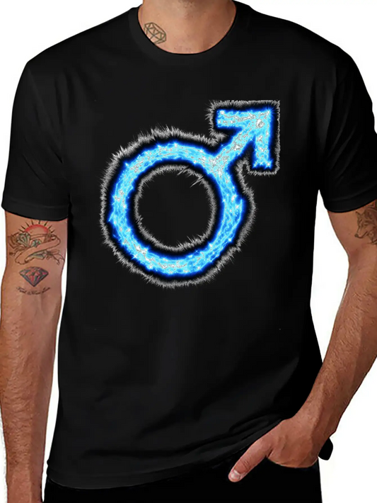 Symbol Masculine, Man, Strong, Energetic Timeless Short Sleeve Tee – Comfy And Minimalist Design