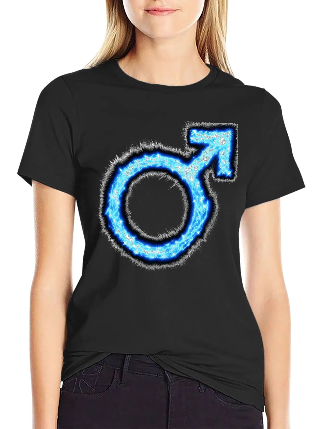 Symbol Masculine, Man, Strong, Energetic Timeless Short Sleeve Tee – Comfy And Minimalist Design