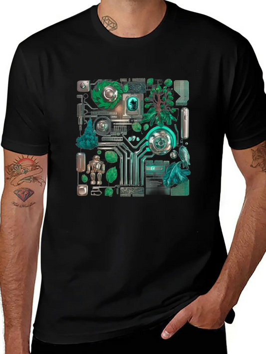 Symphony Of Elements Timeless Short Sleeve Tee – Comfy And Minimalist Design