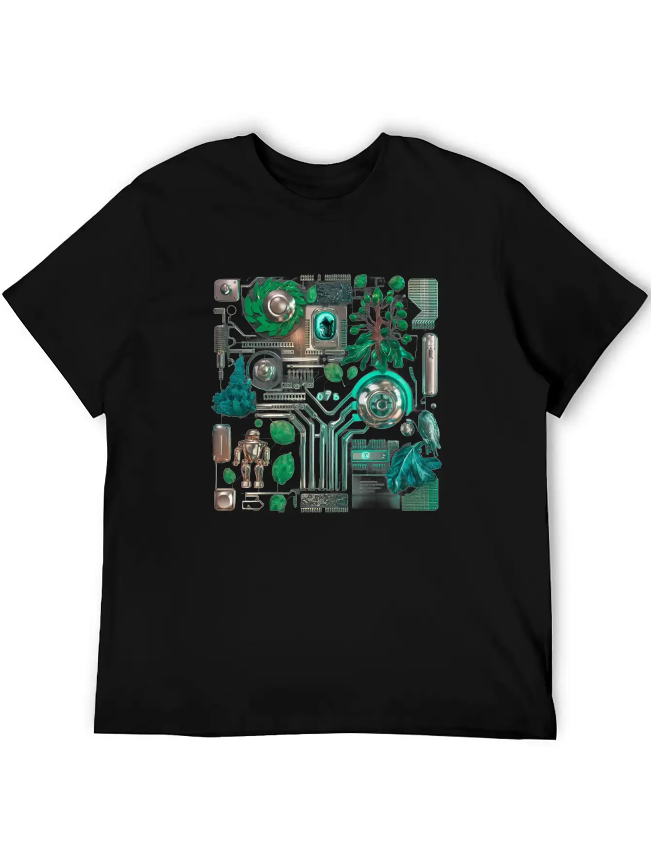 Symphony Of Elements Timeless Short Sleeve Tee – Comfy And Minimalist Design