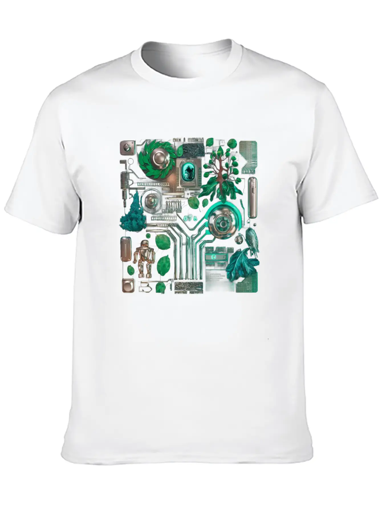 Symphony Of Elements Timeless Short Sleeve Tee – Comfy And Minimalist Design