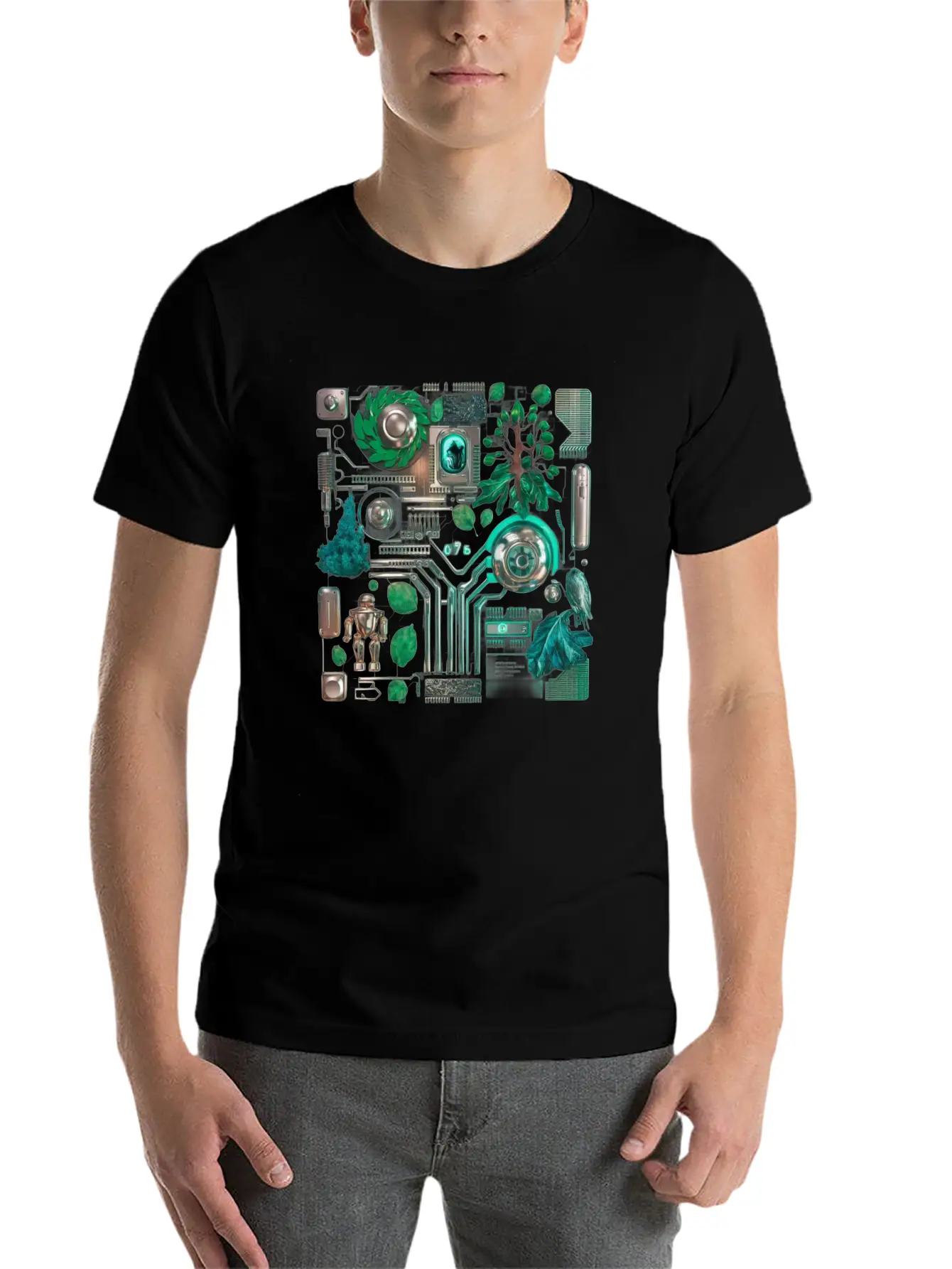 Symphony Of Elements Timeless Short Sleeve Tee – Comfy And Minimalist Design