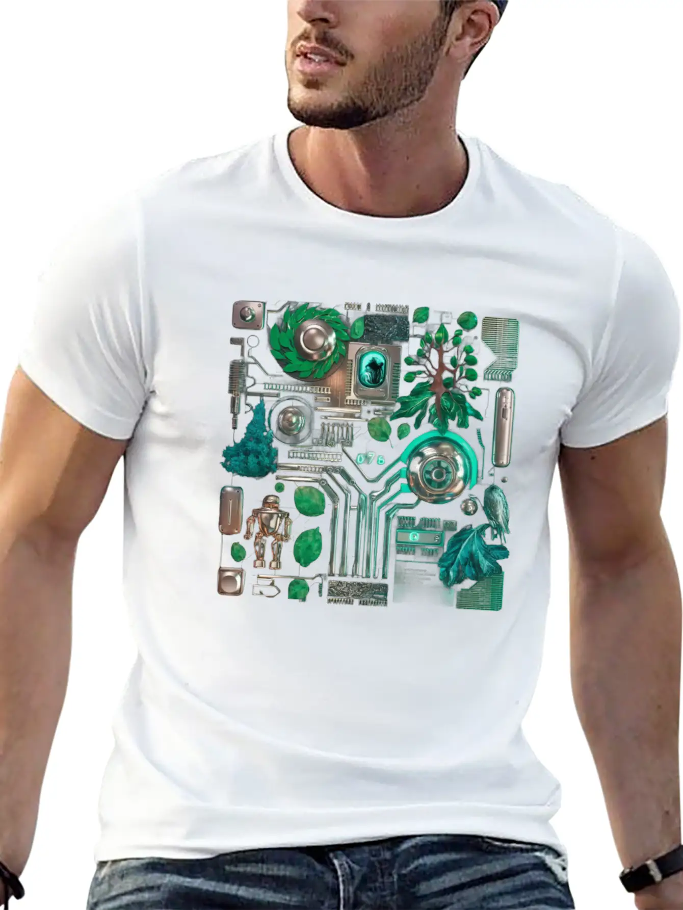 Symphony Of Elements Timeless Short Sleeve Tee – Comfy And Minimalist Design
