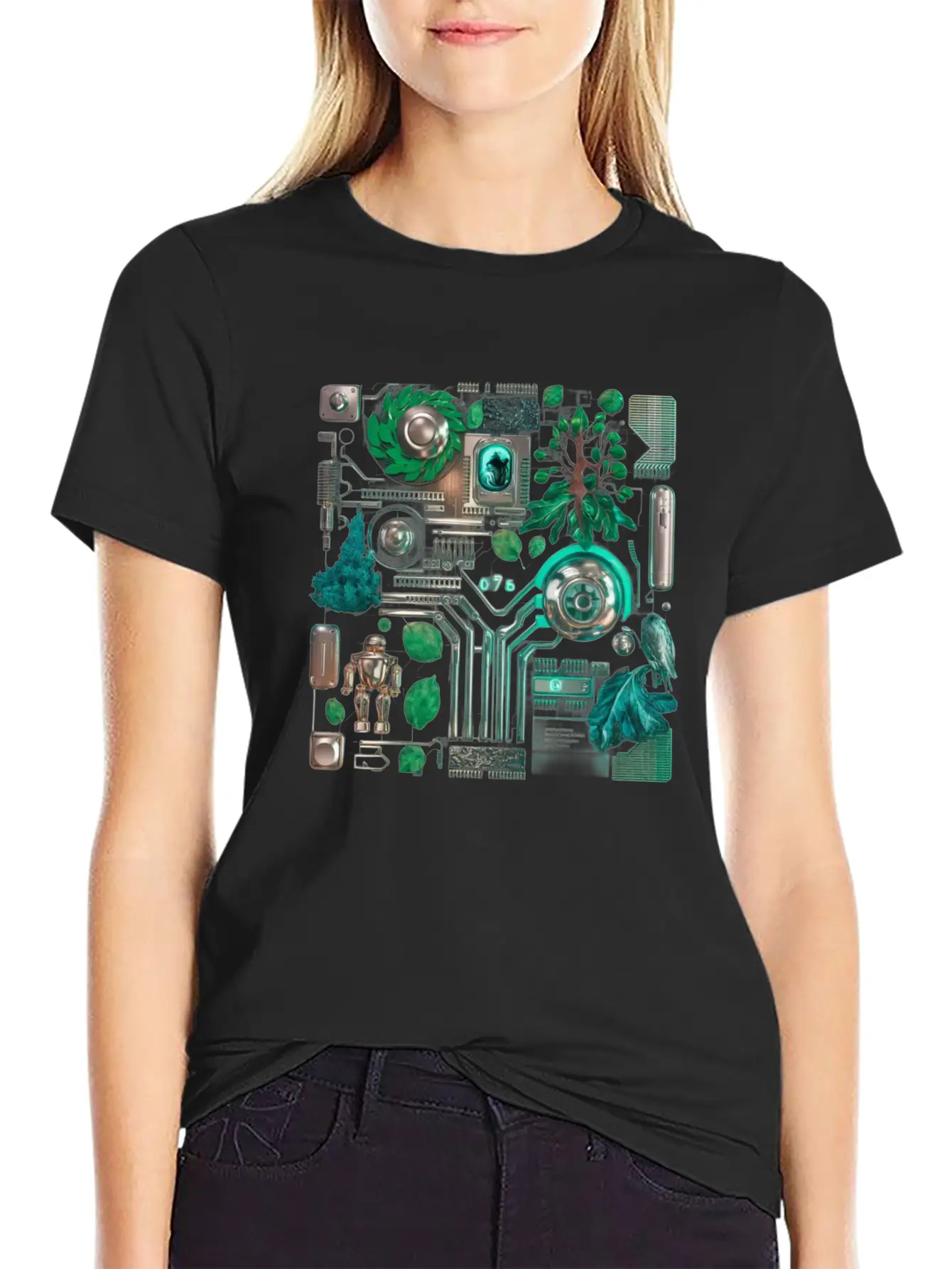 Symphony Of Elements Timeless Short Sleeve Tee – Comfy And Minimalist Design