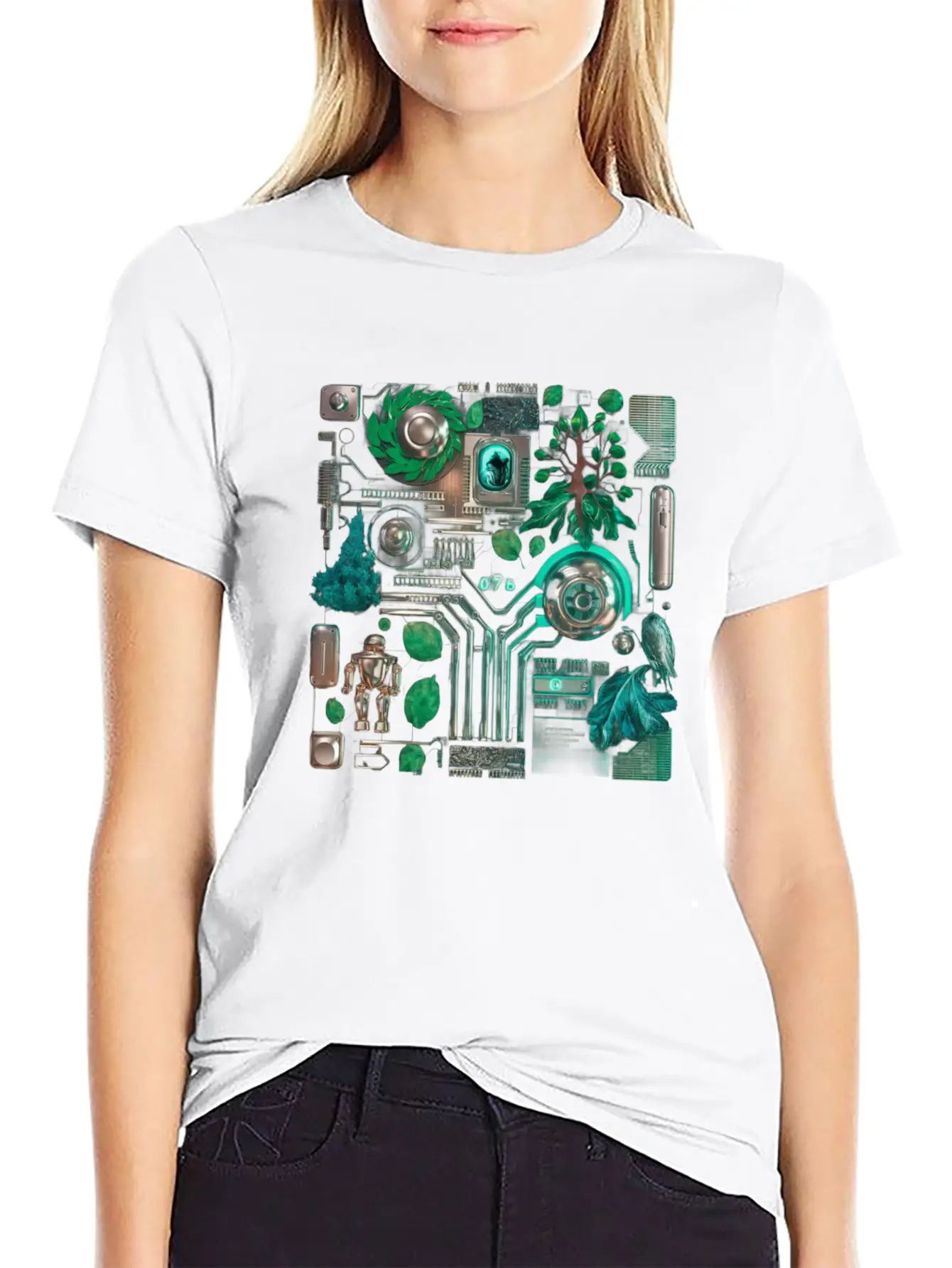 Symphony Of Elements Timeless Short Sleeve Tee – Comfy And Minimalist Design