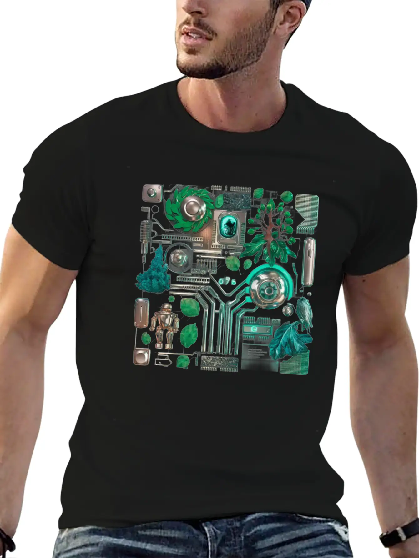 Symphony Of Elements Timeless Short Sleeve Tee – Comfy And Minimalist Design