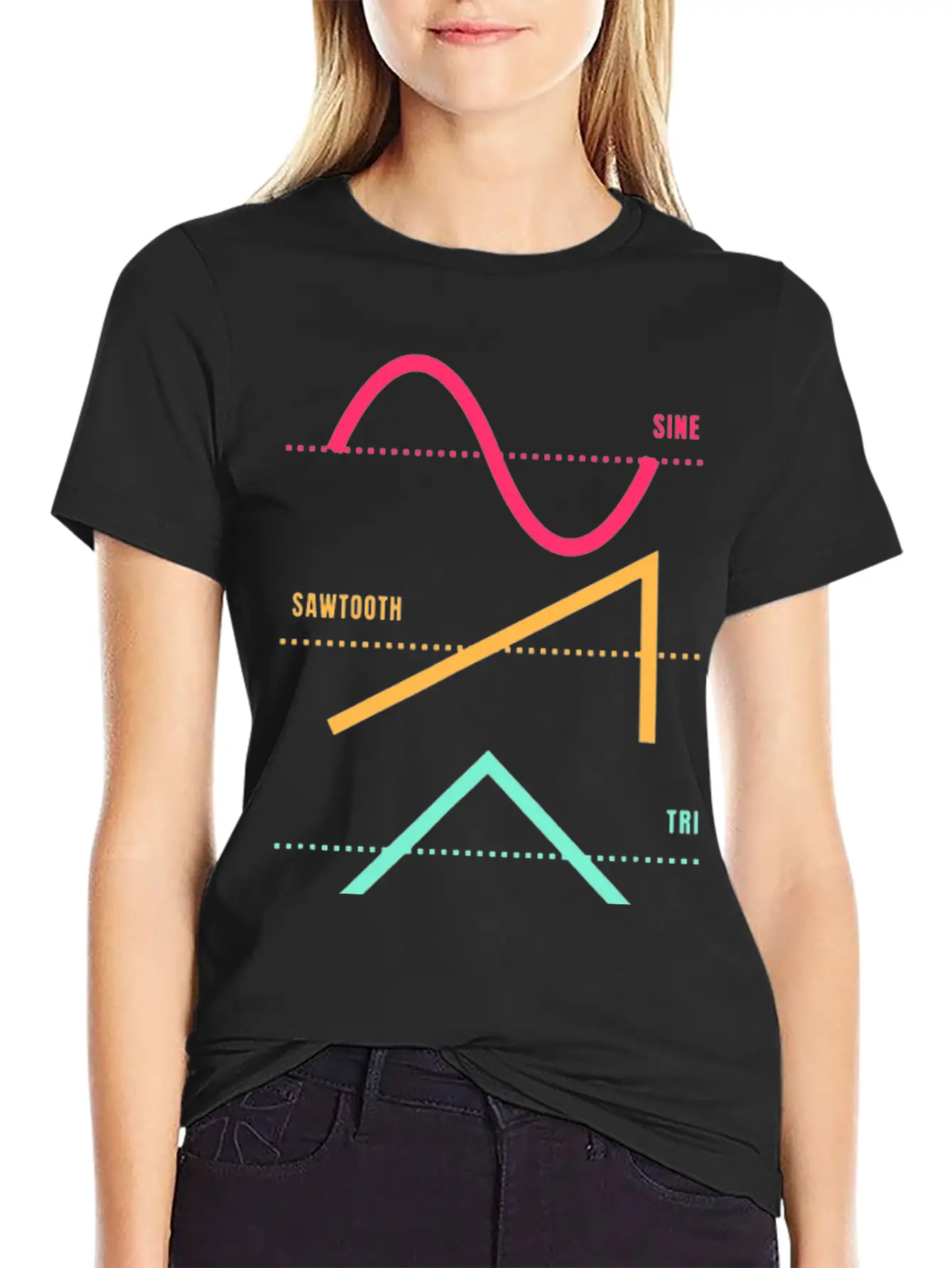 Synthesizer Techno Modular Synth Analog Nerd Unisex Short Sleeve Soft Cotton T-Shirt – Casual Everyday Wear