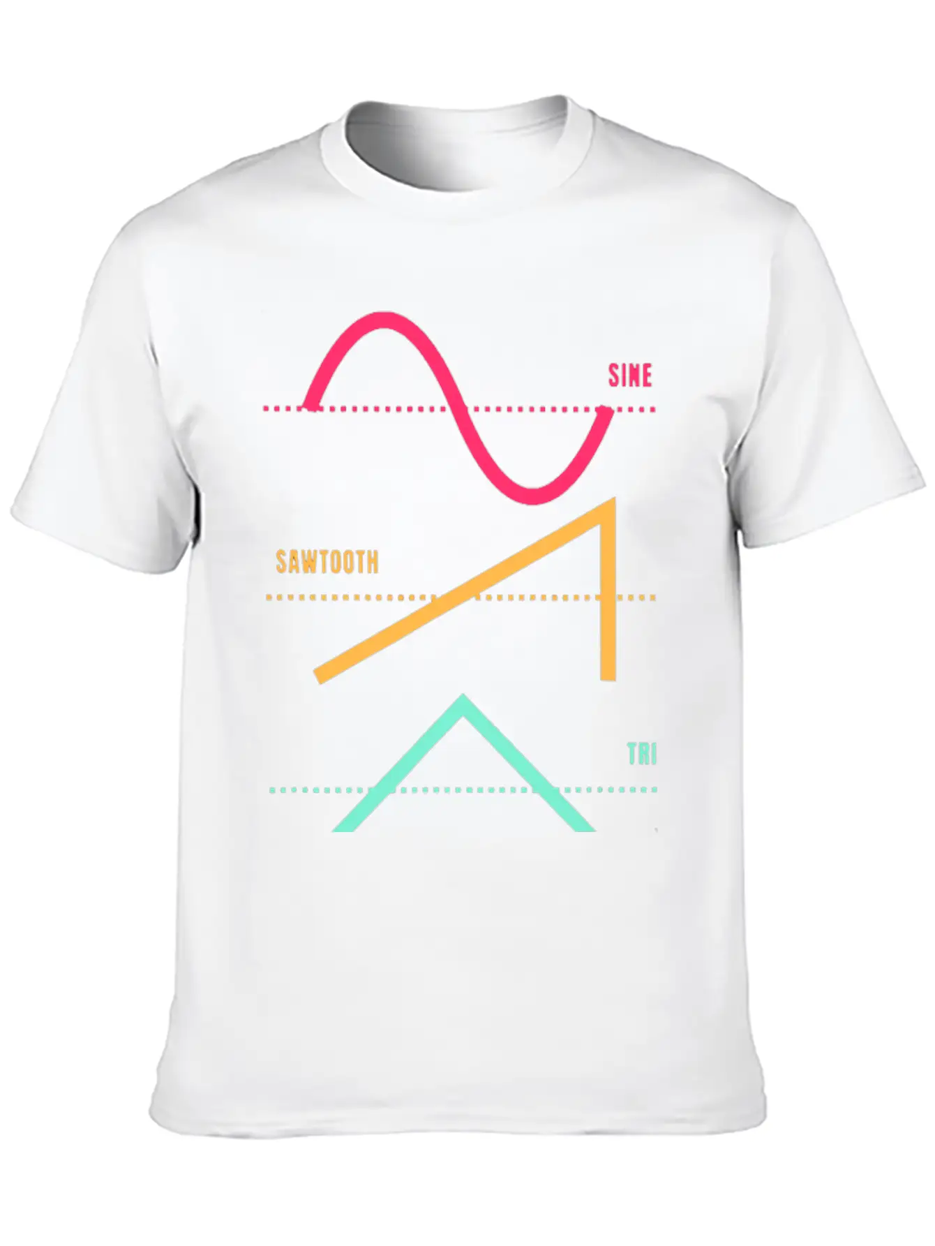 Synthesizer Techno Modular Synth Analog Nerd Unisex Short Sleeve Soft Cotton T-Shirt – Casual Everyday Wear