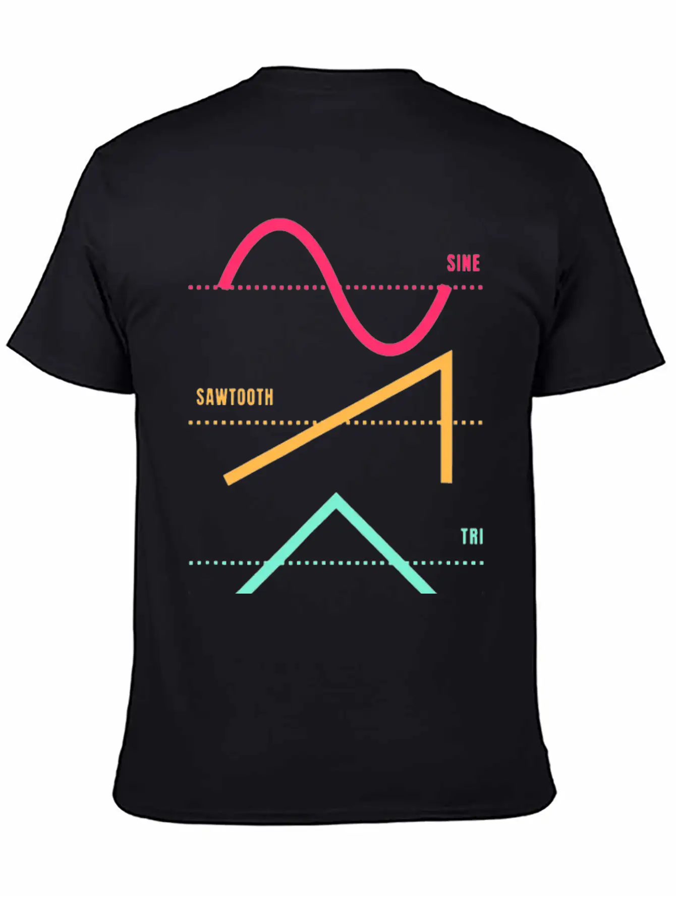 Synthesizer Techno Modular Synth Analog Nerd Unisex Short Sleeve Soft Cotton T-Shirt – Casual Everyday Wear