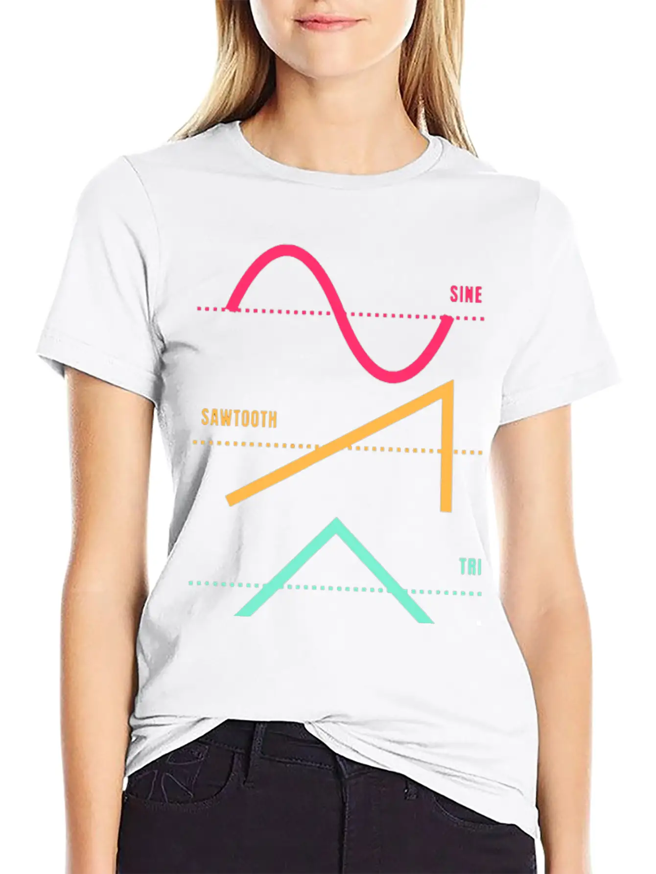 Synthesizer Techno Modular Synth Analog Nerd Unisex Short Sleeve Soft Cotton T-Shirt – Casual Everyday Wear