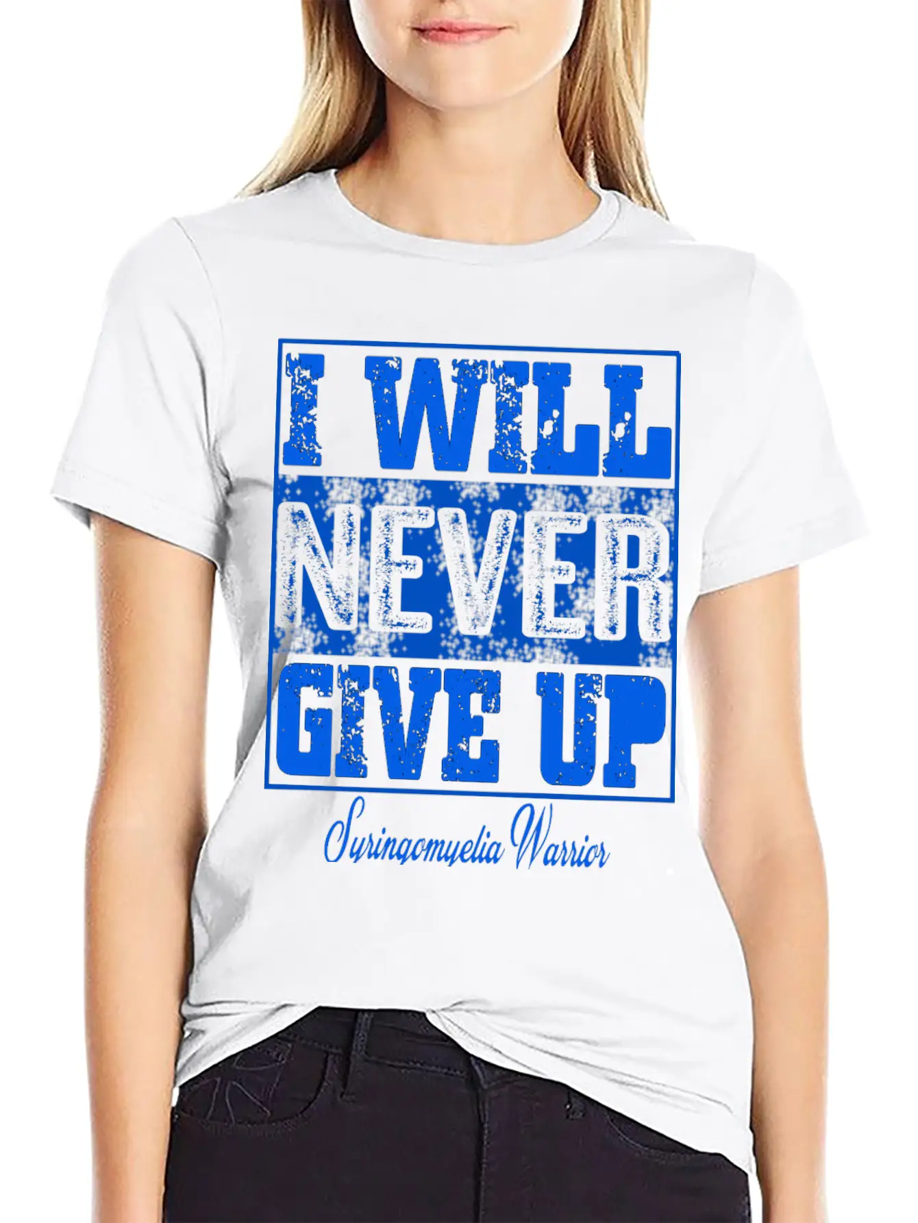 Syringomyelia Awareness Stylish Everyday T-Shirt – Unisex Basic Cotton Tee