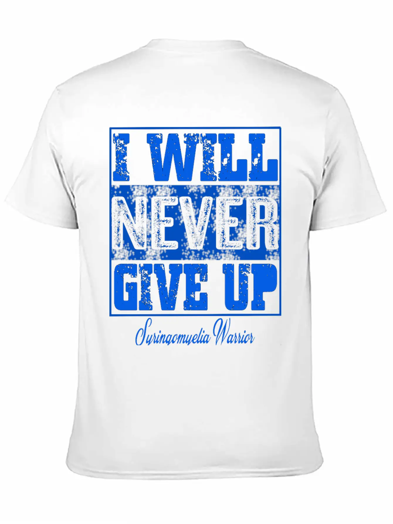 Syringomyelia Awareness Stylish Everyday T-Shirt – Unisex Basic Cotton Tee