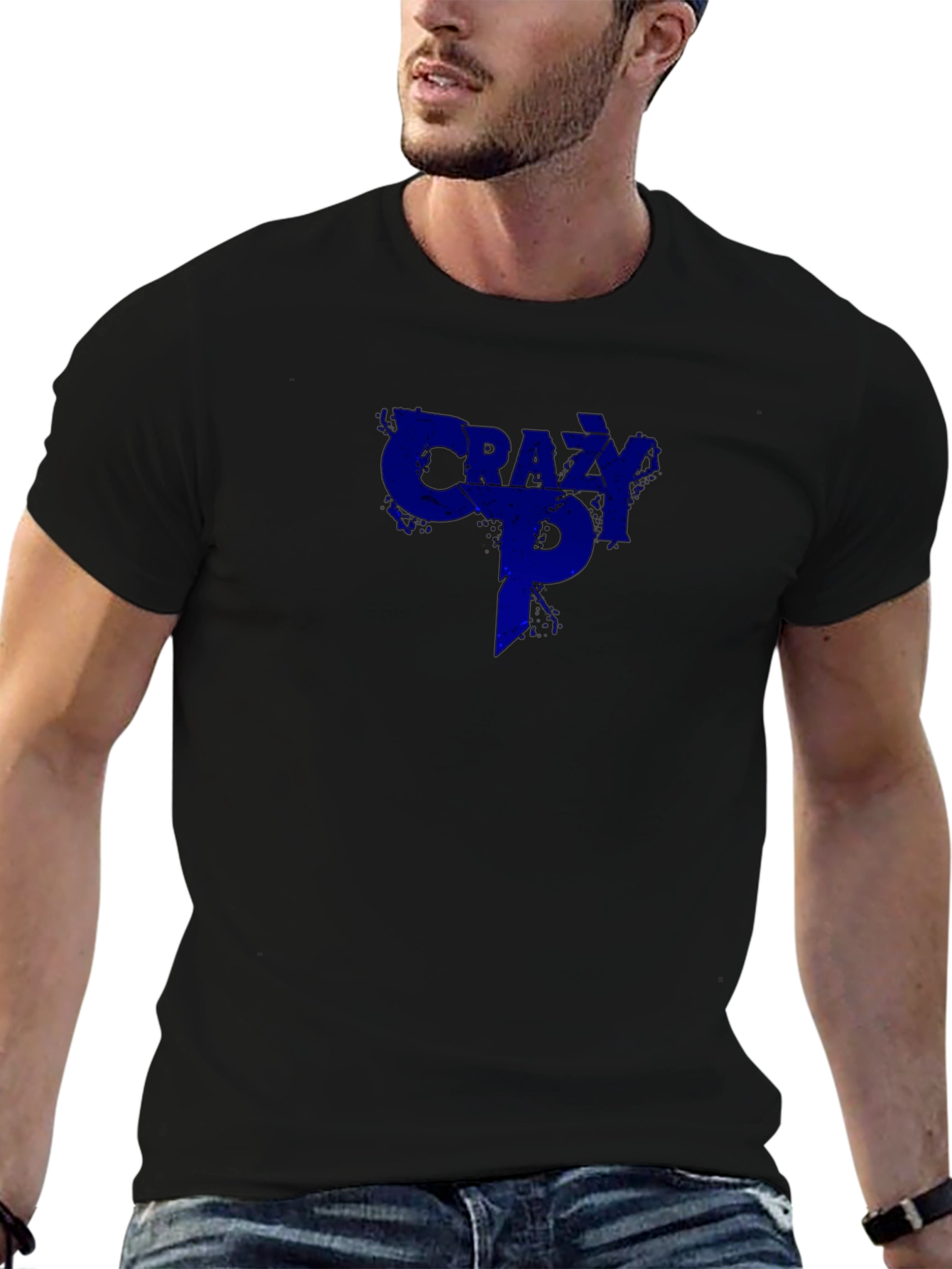 Crazy P Black T-Shirt