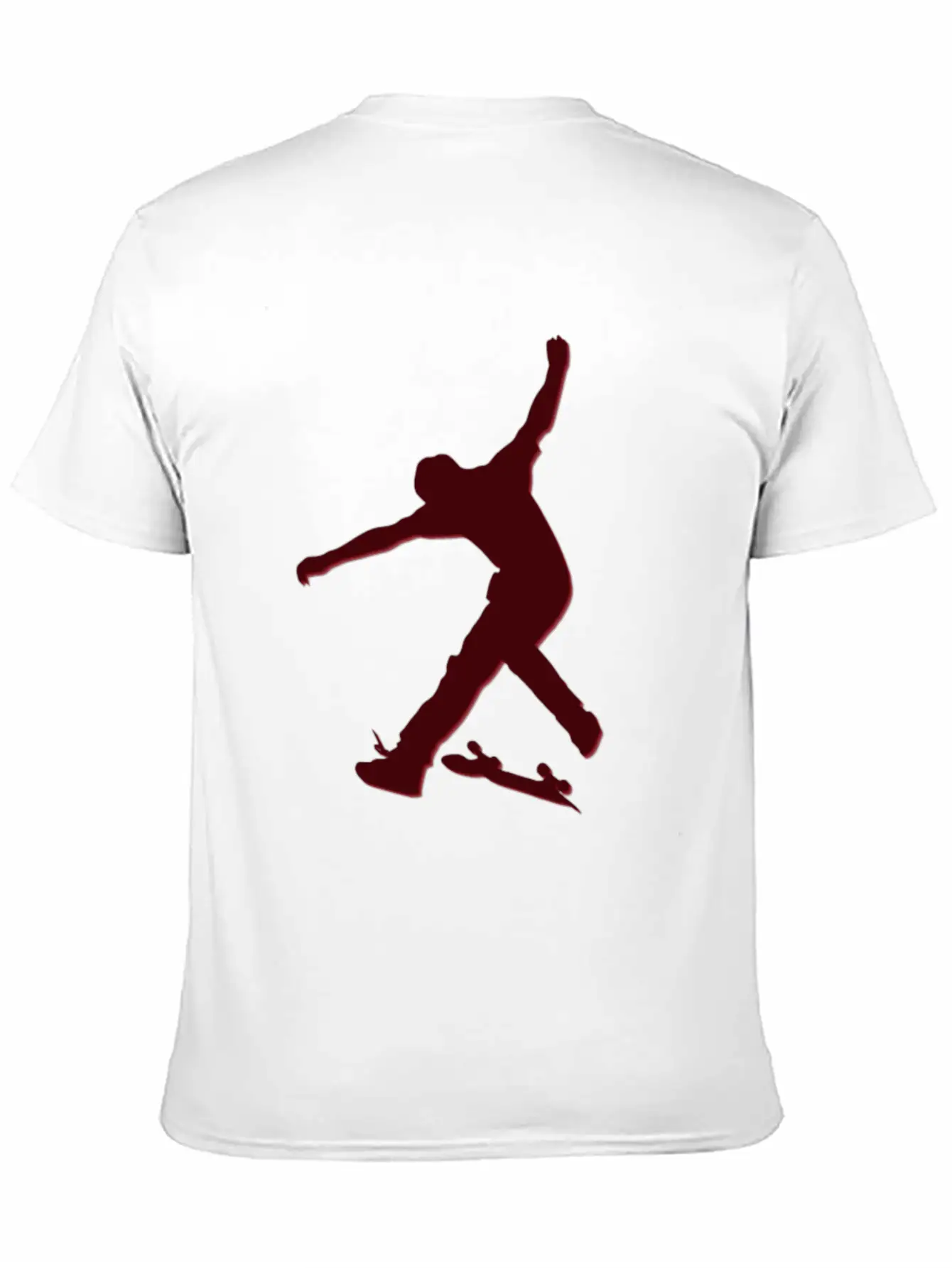 T Shirt Shape Skateboarder Streetwear Vector Image Basic Graphic T-Shirt – Daily Comfort In Soft Cotton