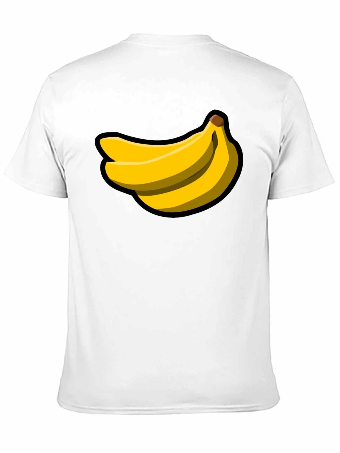 Banana Graphic Black T-Shirt - Fruit Lover Tee