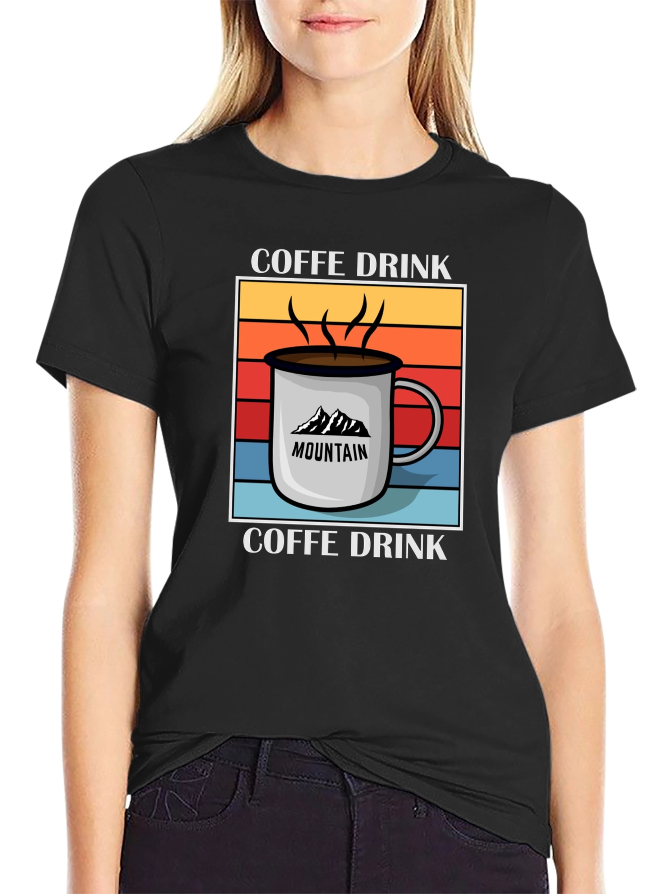 Coffee Drink Mountain T-Shirt
