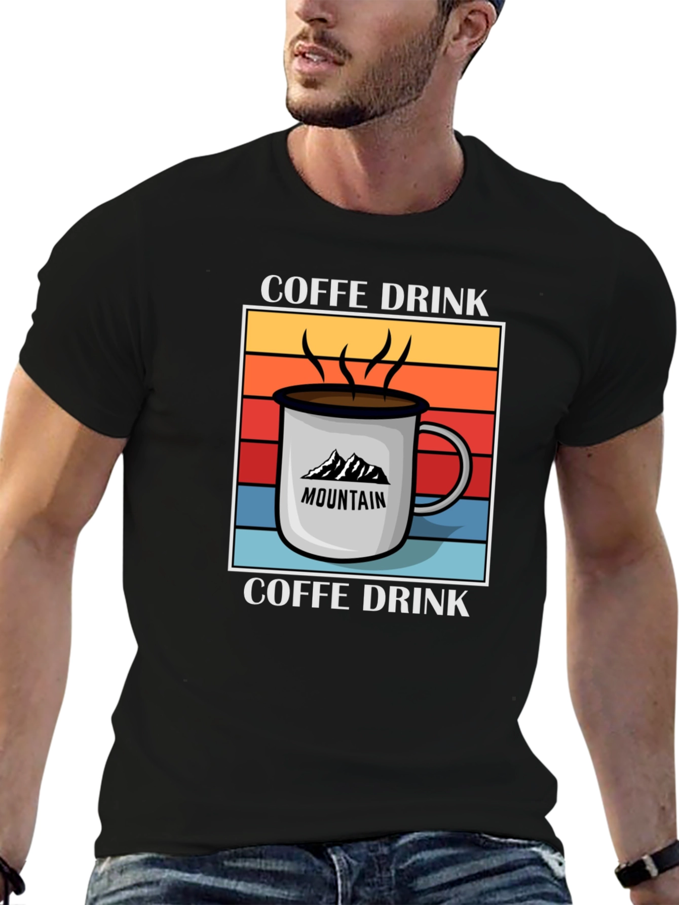 Coffee Drink Mountain T-Shirt