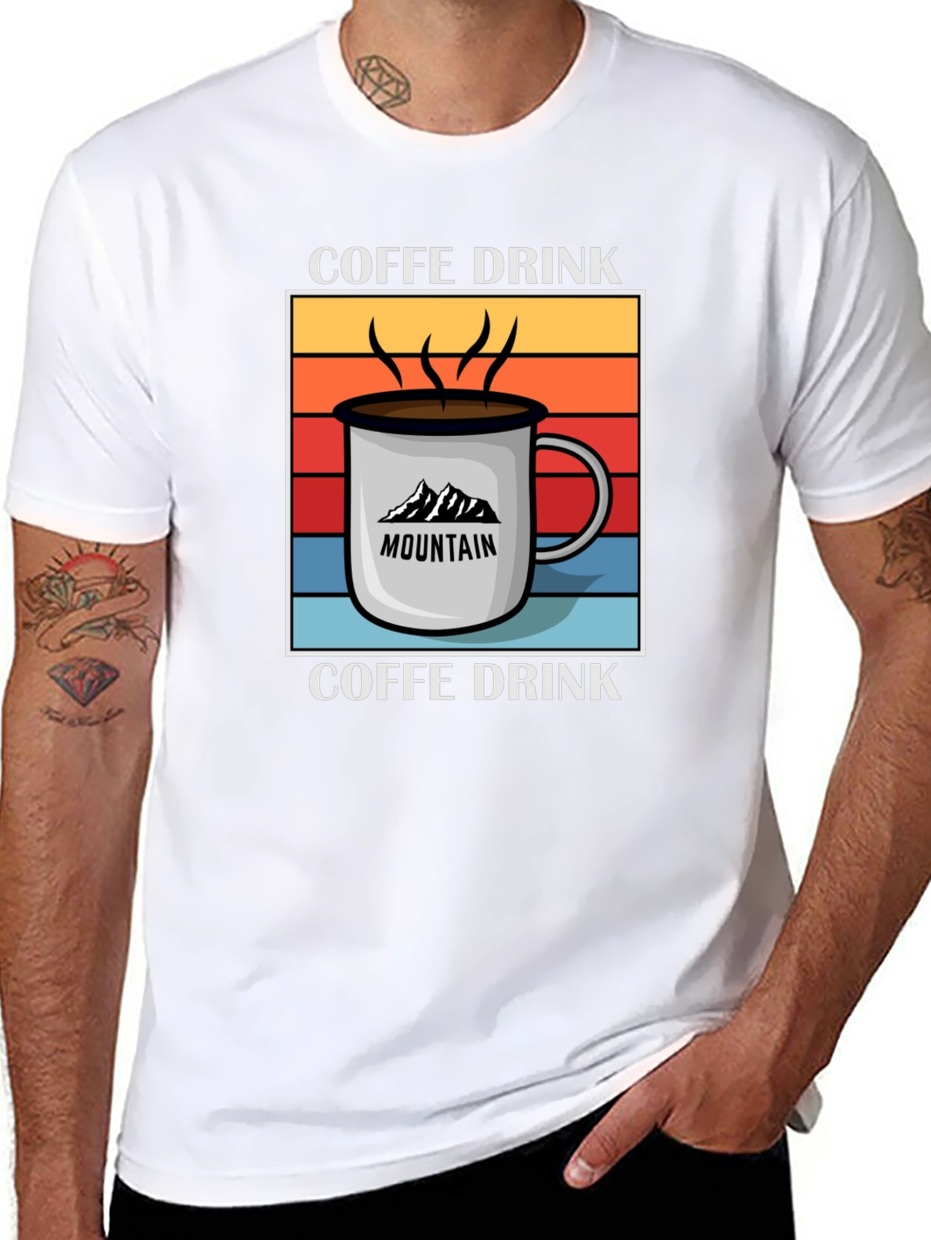 Coffee Drink Mountain T-Shirt