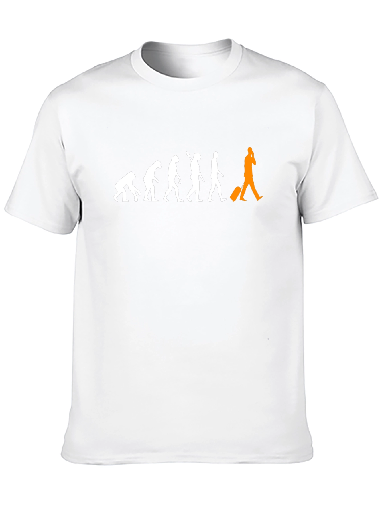 Evolution of Man Black T-Shirt