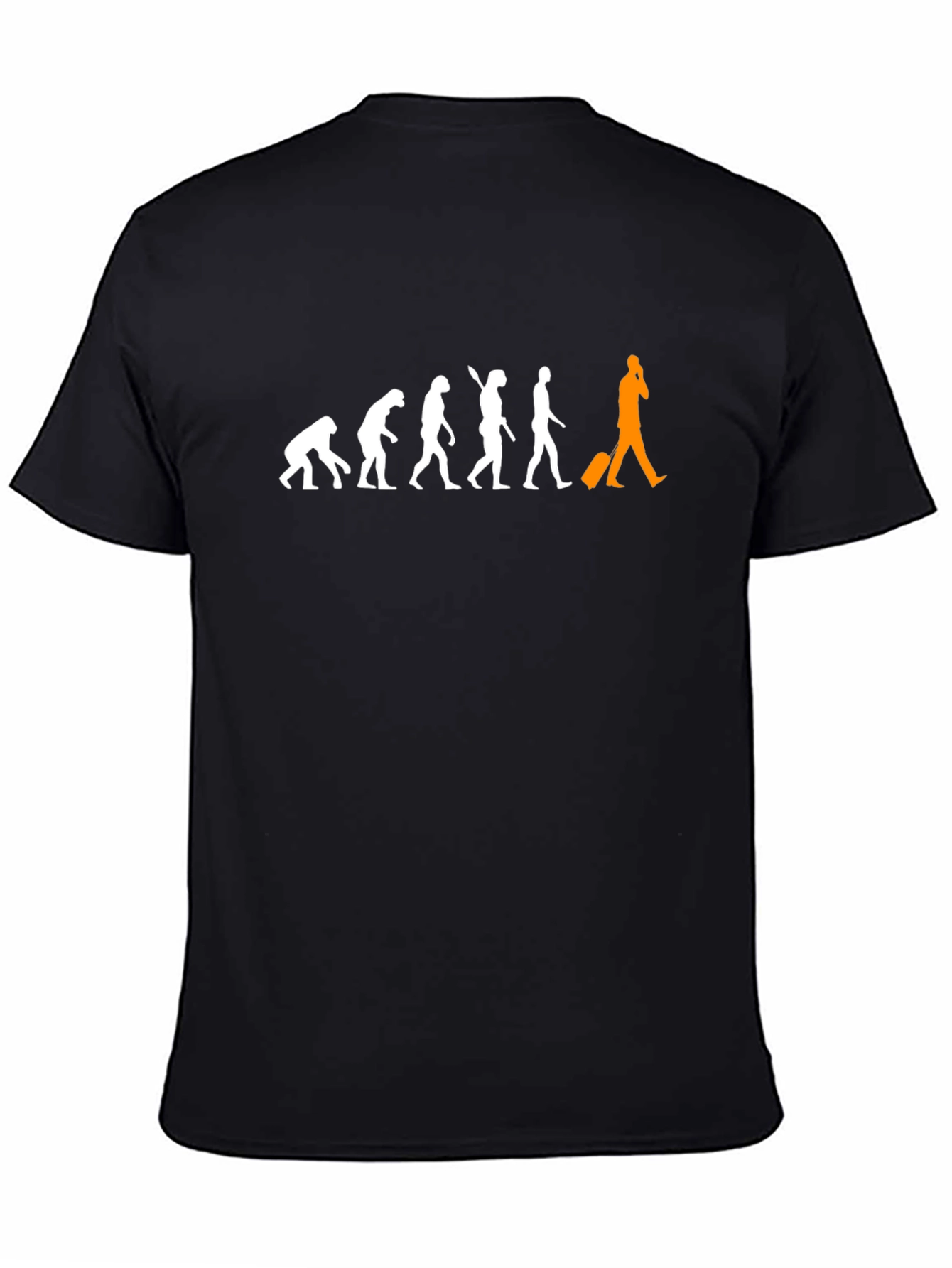 Evolution of Man Black T-Shirt