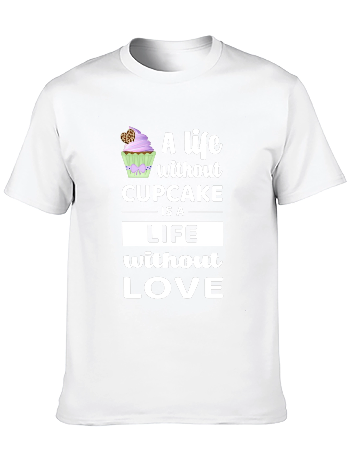 Cupcake Life T-Shirt - Sweet Treat Graphic Tee
