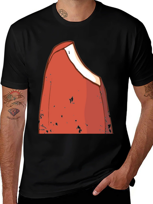 Retro Cartoon Graphic Tee - Black