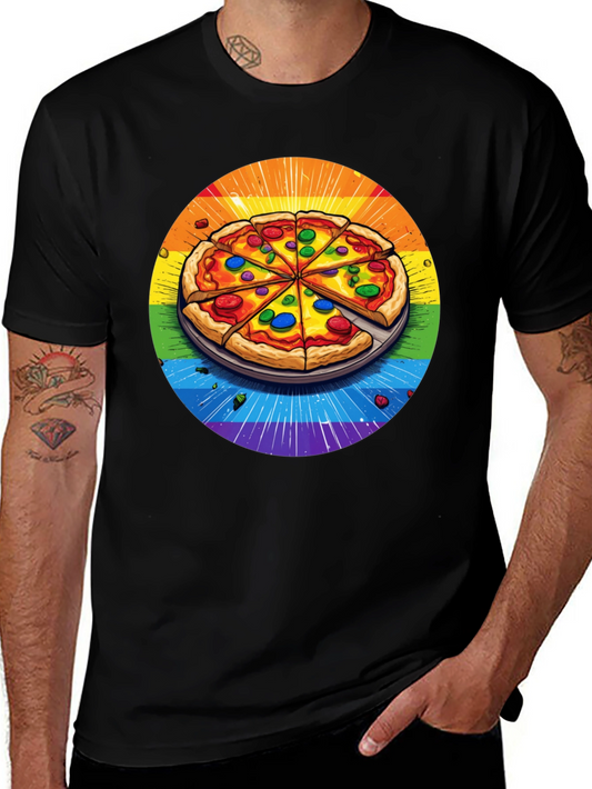 Rainbow Pizza T-Shirt