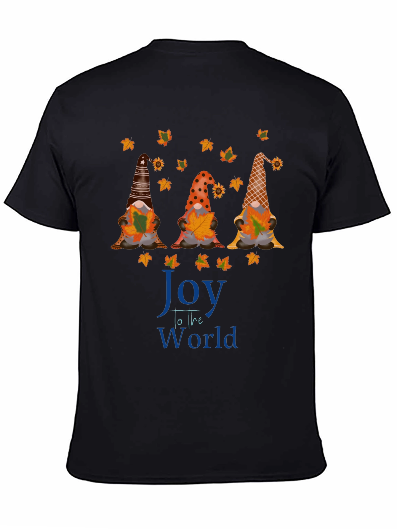 Joy to the World Fall Gnomes T-Shirt