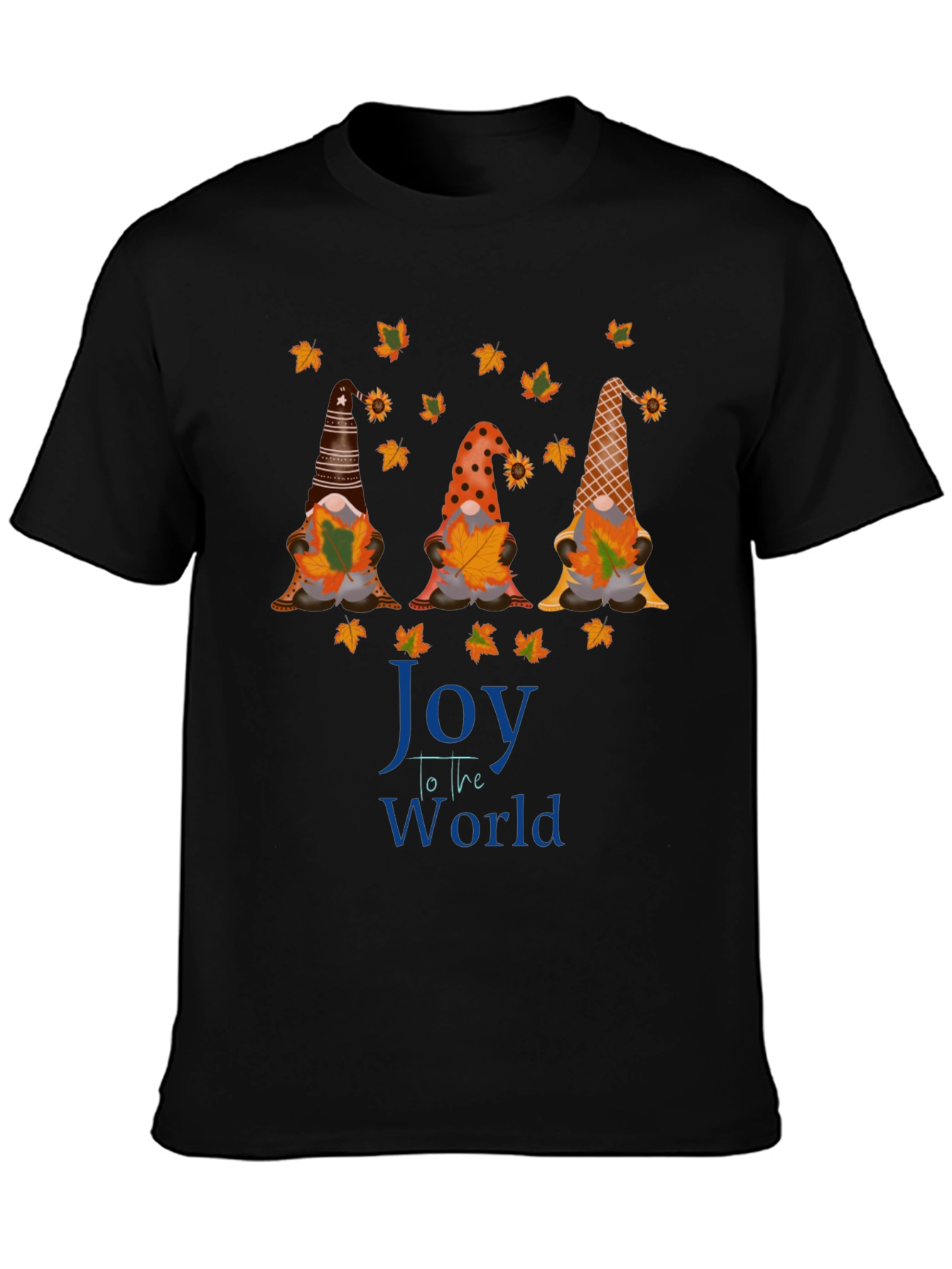 Joy to the World Fall Gnomes T-Shirt