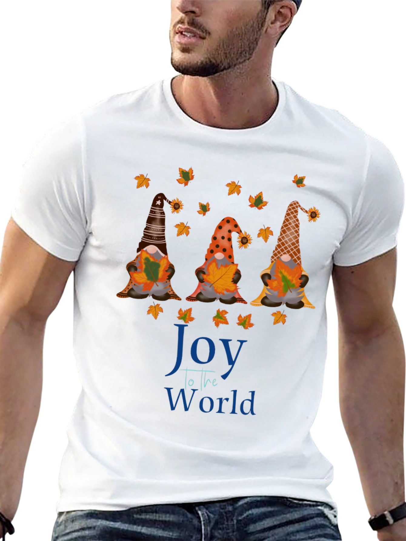 Joy to the World Fall Gnomes T-Shirt