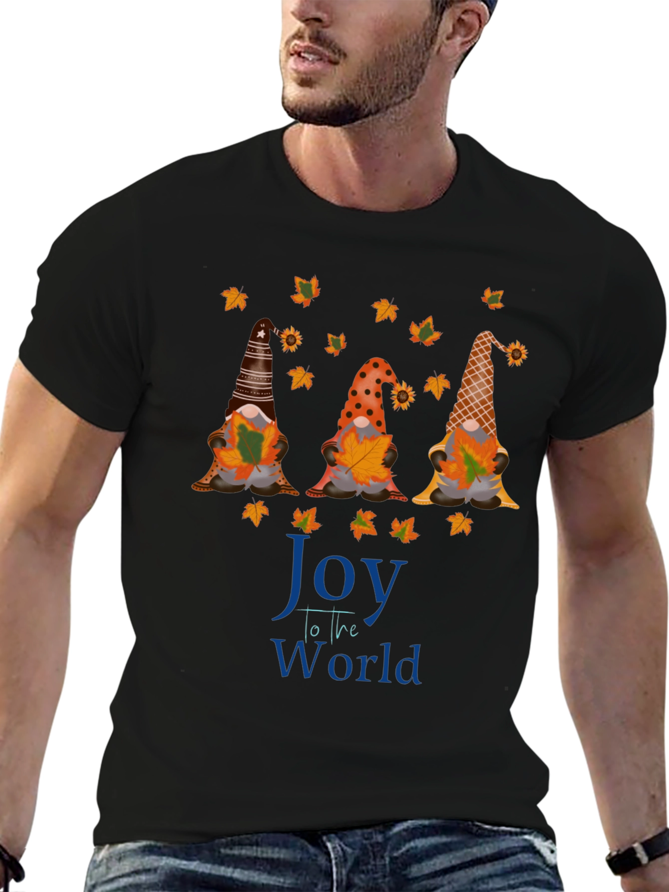 Joy to the World Fall Gnomes T-Shirt