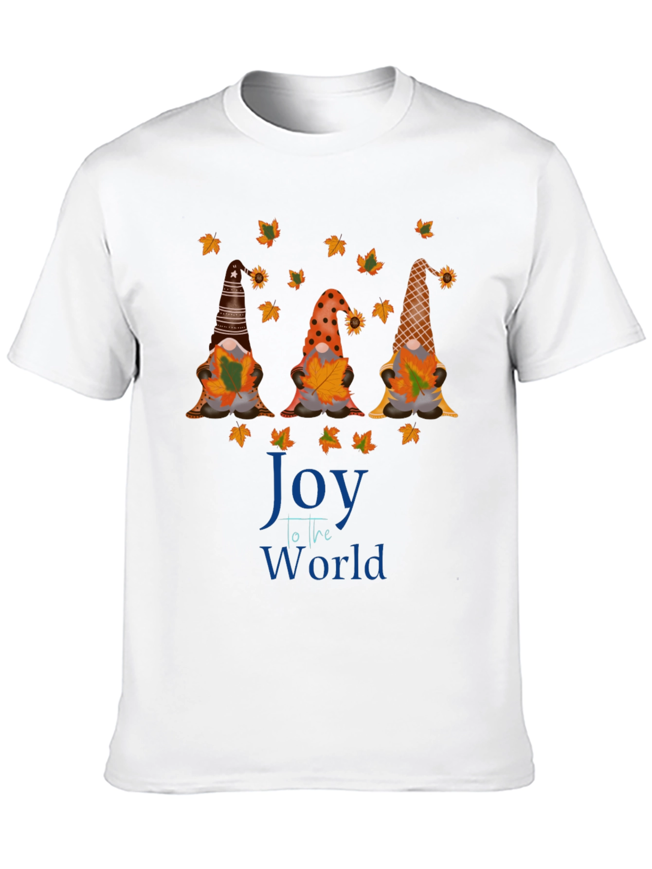 Joy to the World Fall Gnomes T-Shirt
