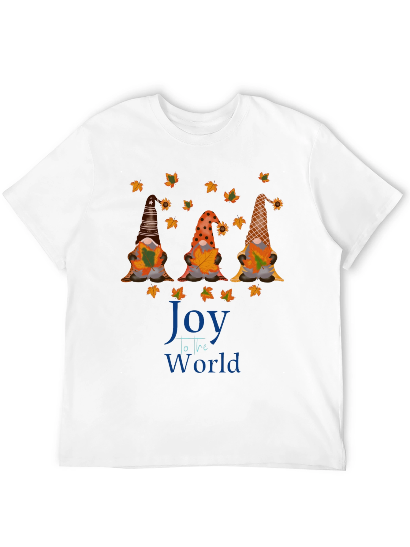 Joy to the World Fall Gnomes T-Shirt