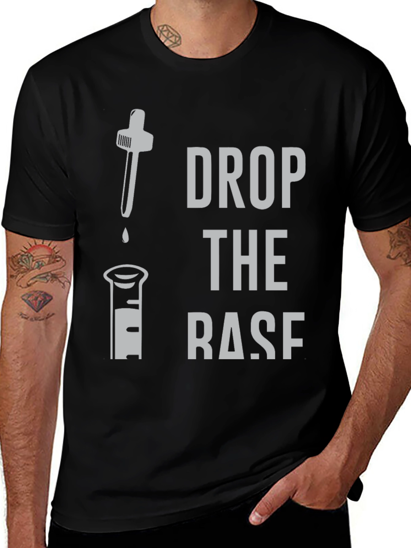 Drop the Base Funny Chemistry T-Shirt