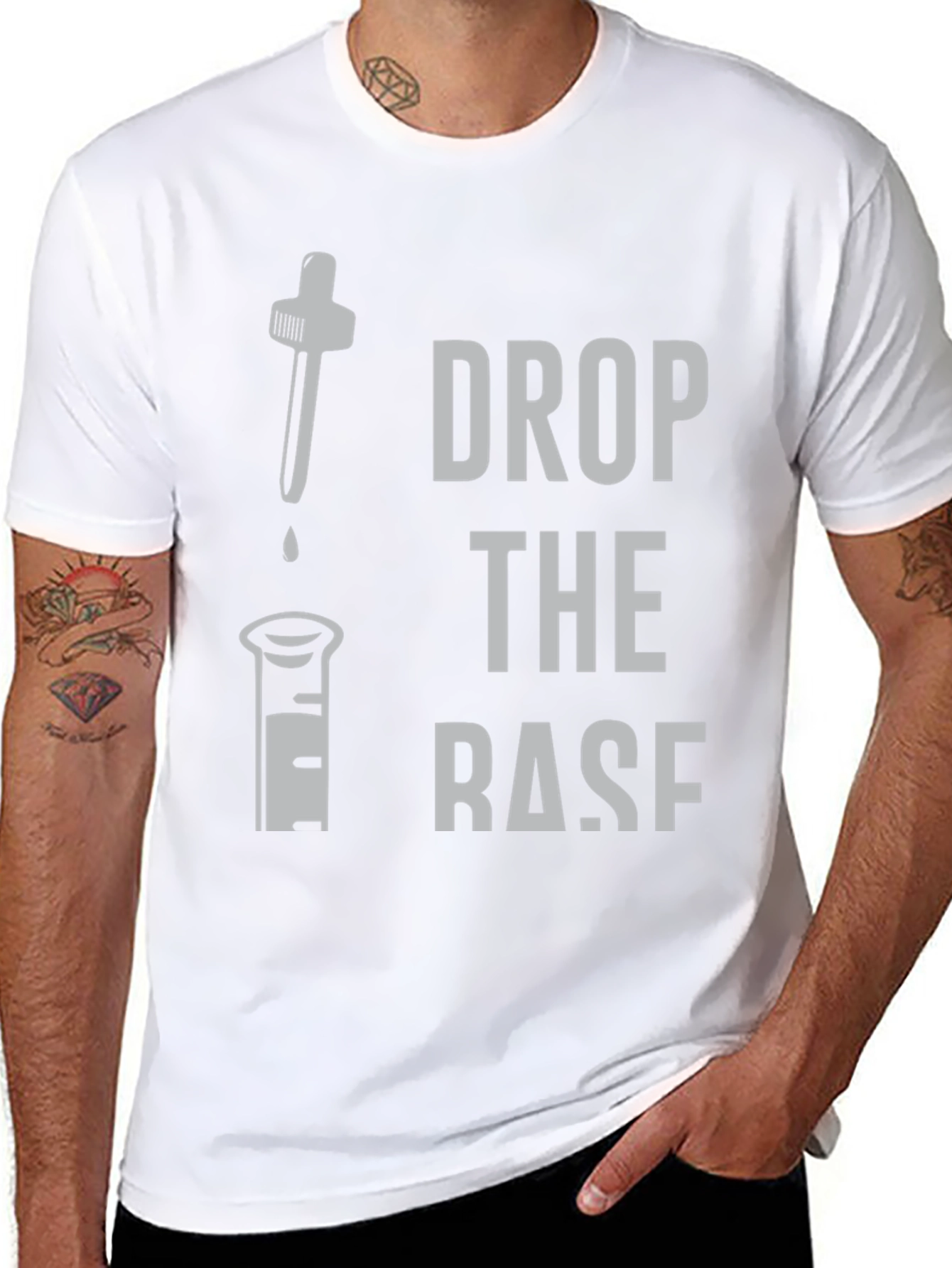 Drop the Base Funny Chemistry T-Shirt