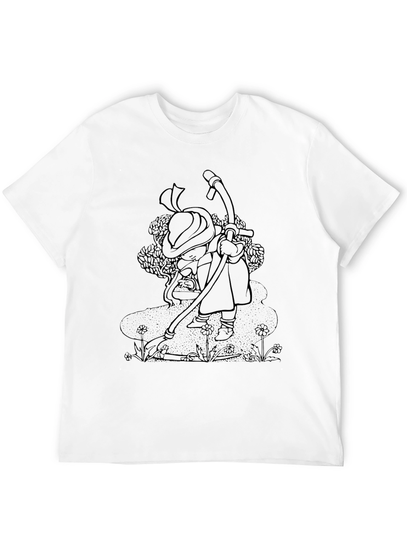 Unique Graphic Black T-Shirt