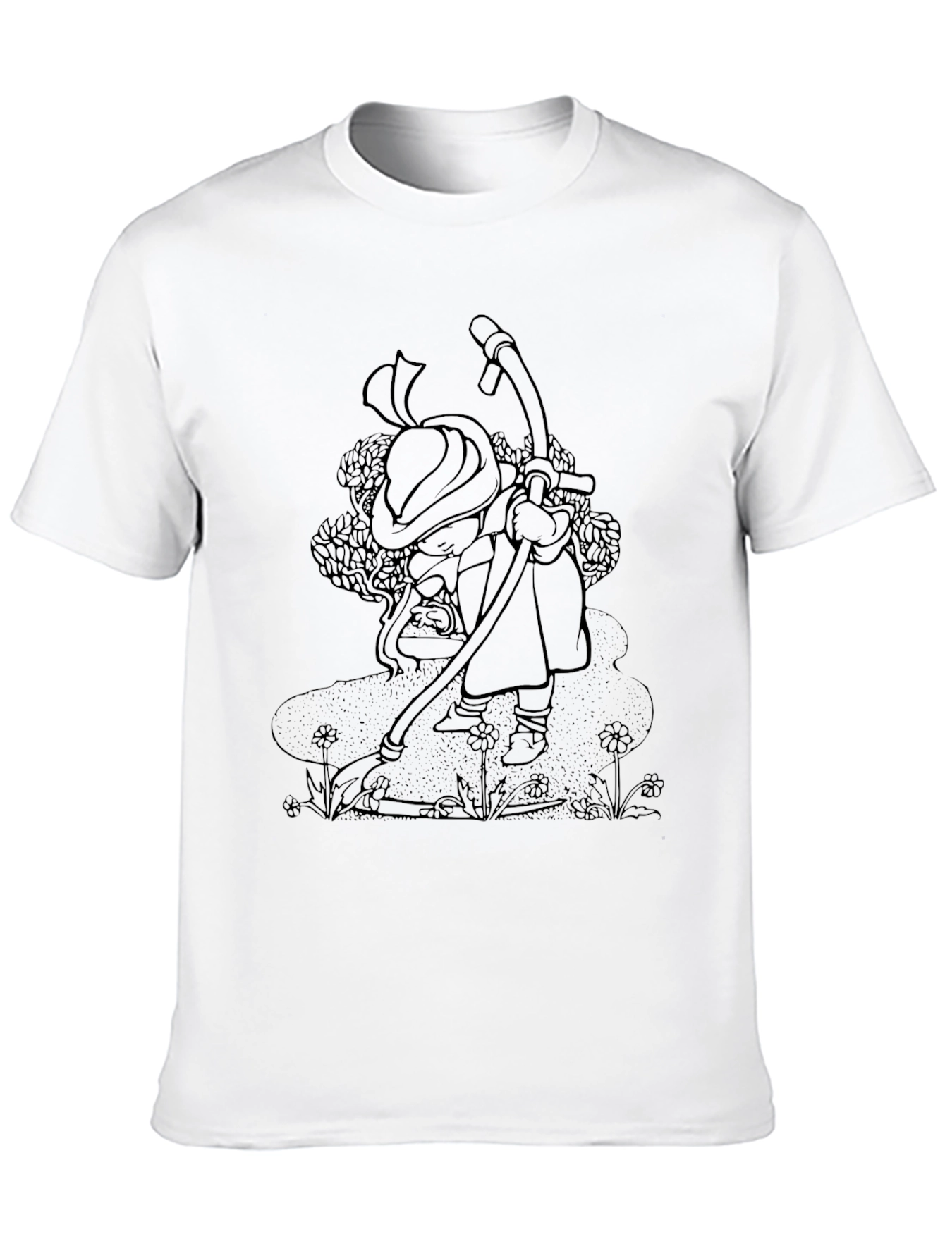 Unique Graphic Black T-Shirt