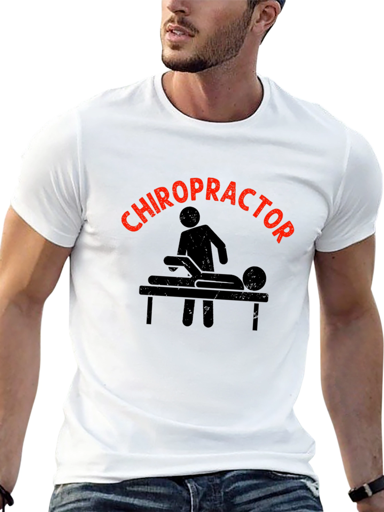 Chiropractor T-Shirt - Black