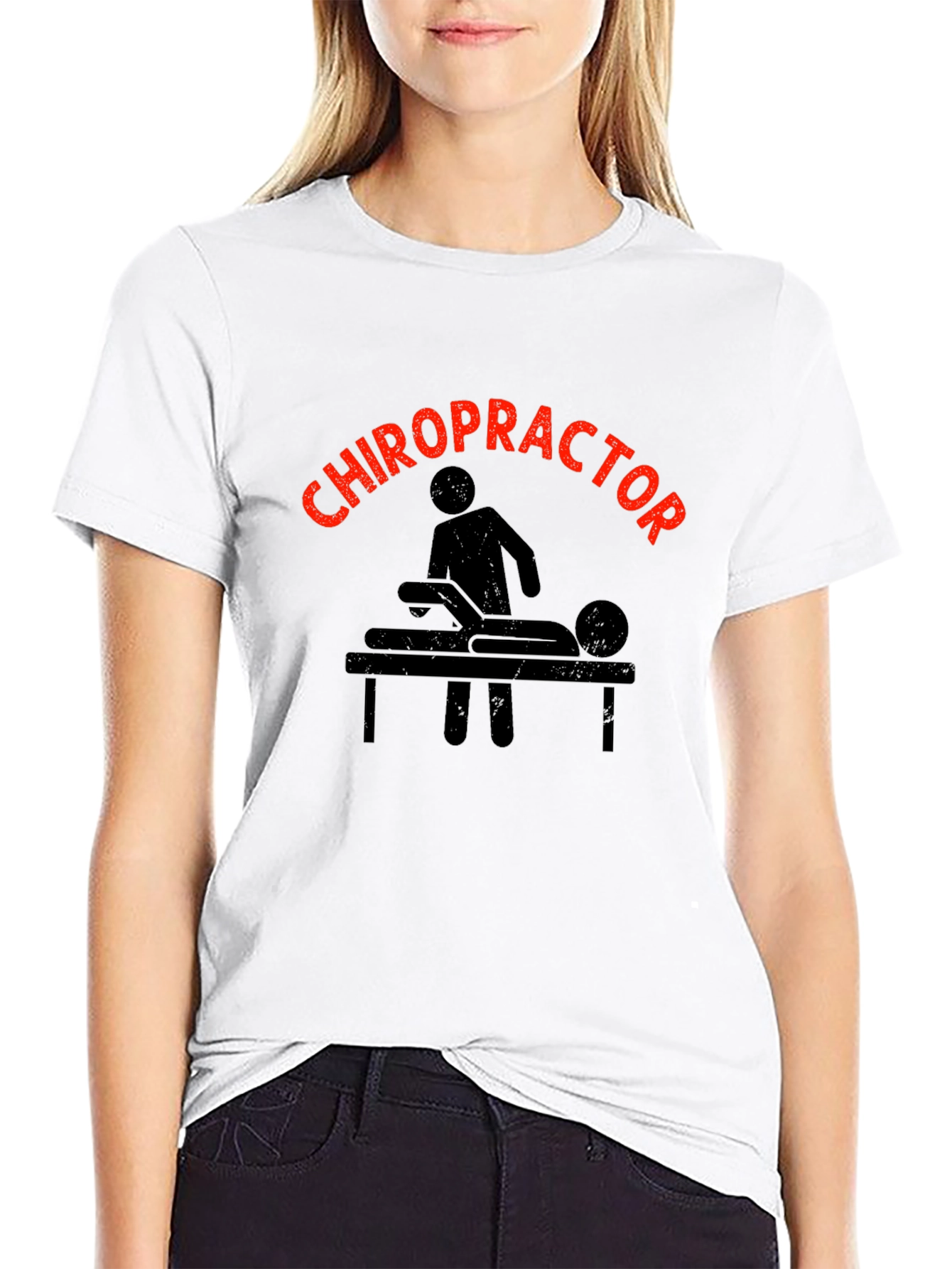 Chiropractor T-Shirt - Black