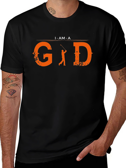 Golf God T-Shirt - Novelty Graphic Tee