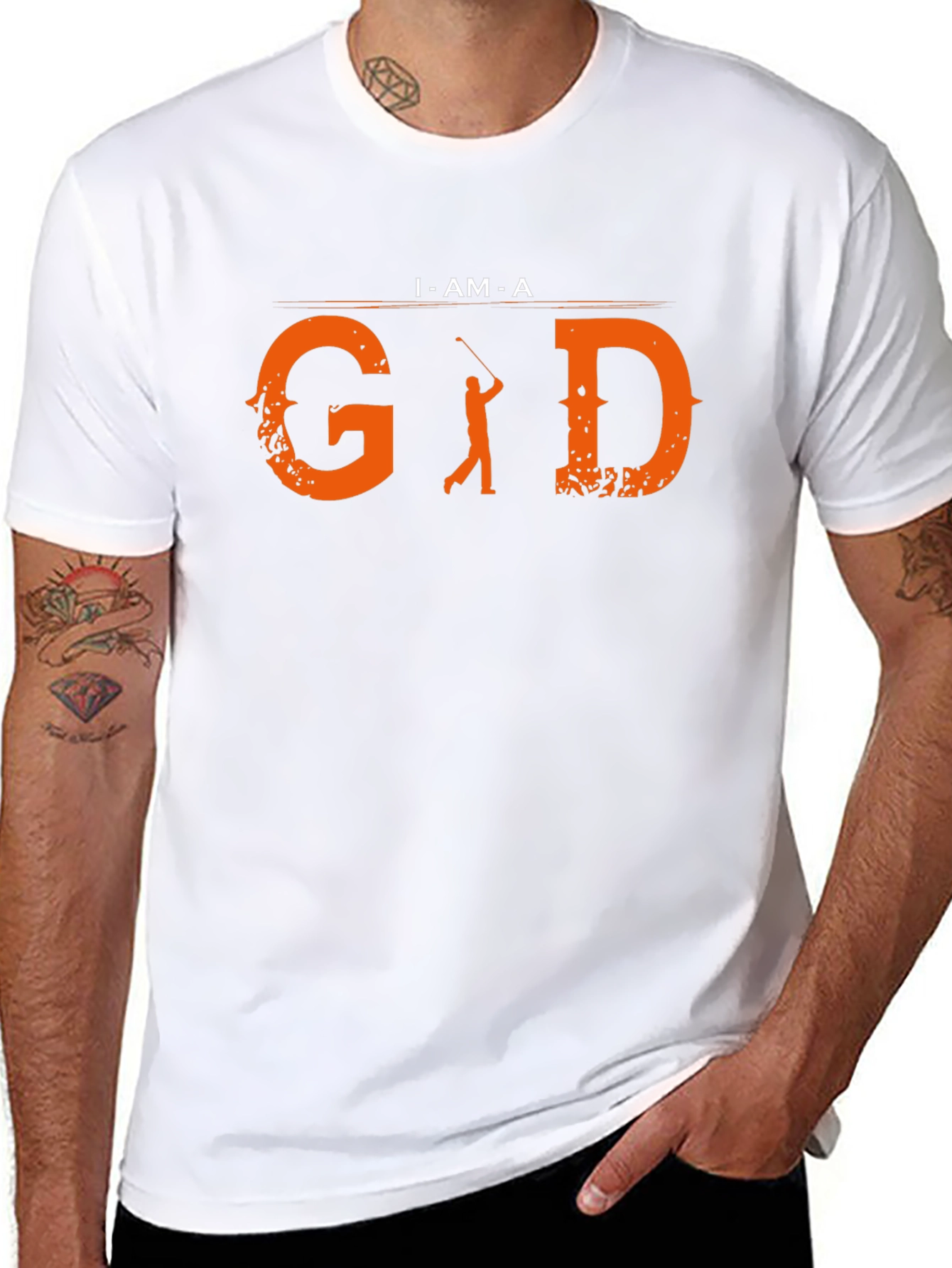 Golf God T-Shirt - Novelty Graphic Tee