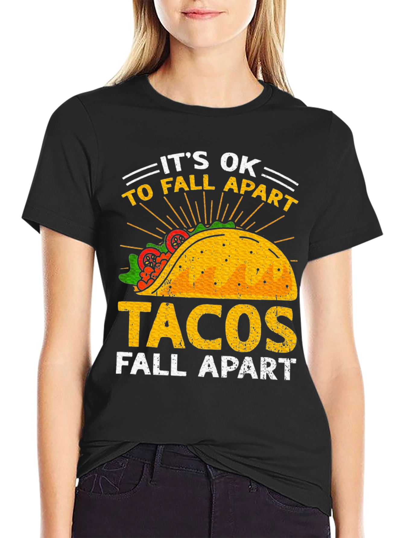Its OK Tacos Fall Apart T-Shirt