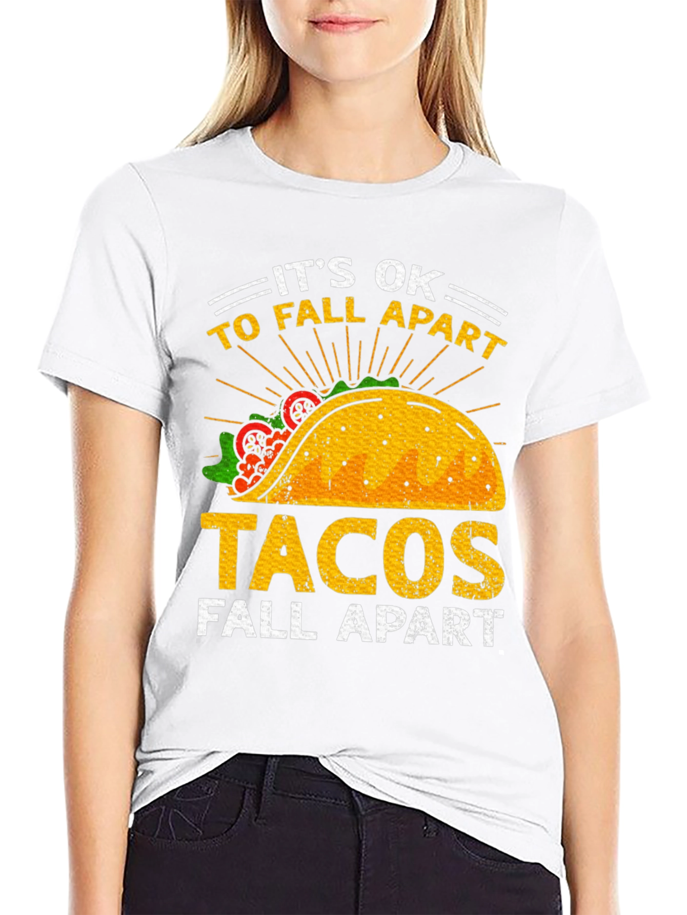 Its OK Tacos Fall Apart T-Shirt