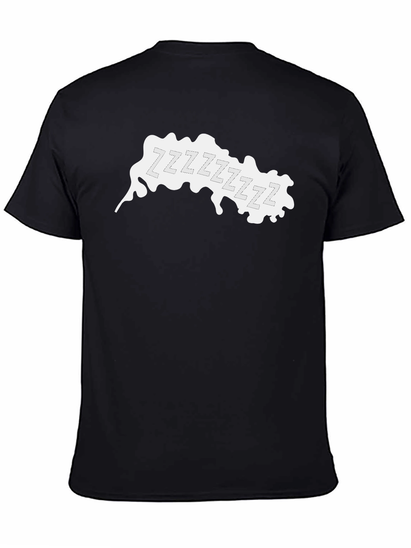 Zzz Sleepy Graphic Tee - Black T-Shirt